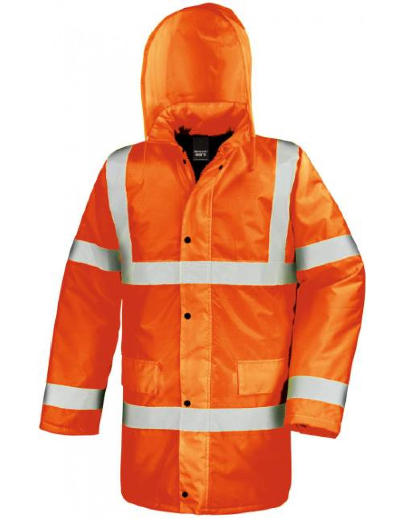 Jachetă de lucru fosforescentă Parka EN ISO 20471:2013